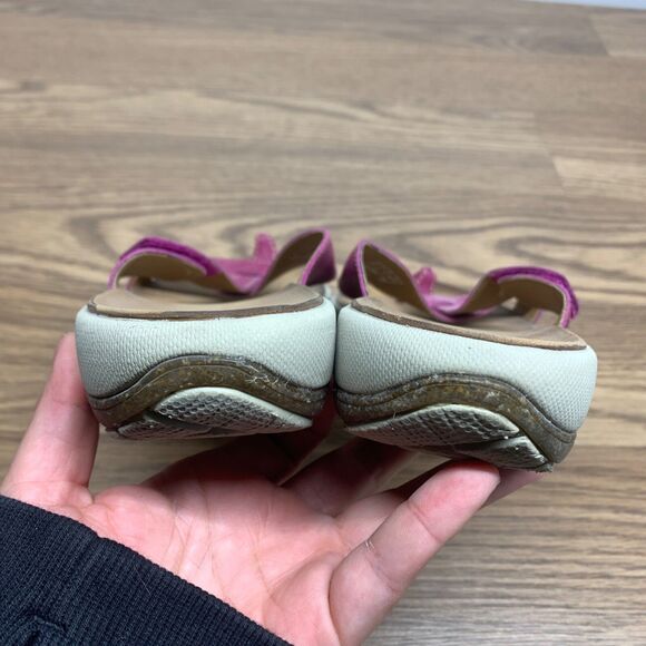 Clarks Women's Collection Comfort 9M Flip Flops Pink  Adjustable Thong Sandals - Picture 4 of 11